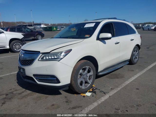 5FRYD4H80EB024850 Acura Mdx Advance Pkg W/entertainment Pkg