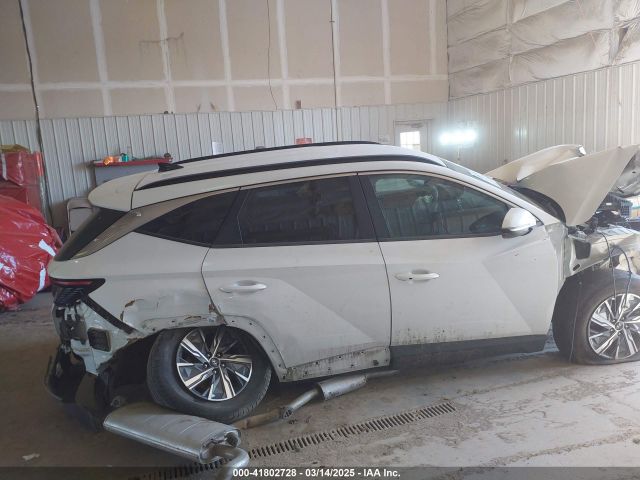 KM8JBCA1XNU029511 Hyundai Tucson Hybrid Blue