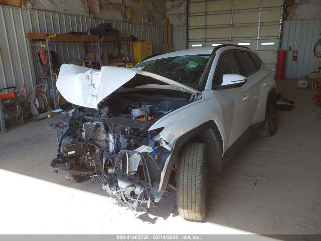 KM8JBCA1XNU029511 Hyundai Tucson Hybrid Blue