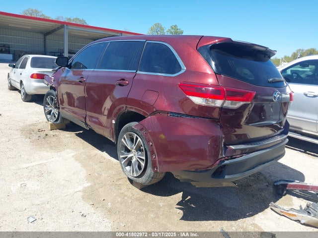 5TDZARFH6KS043814 Toyota Highlander Le