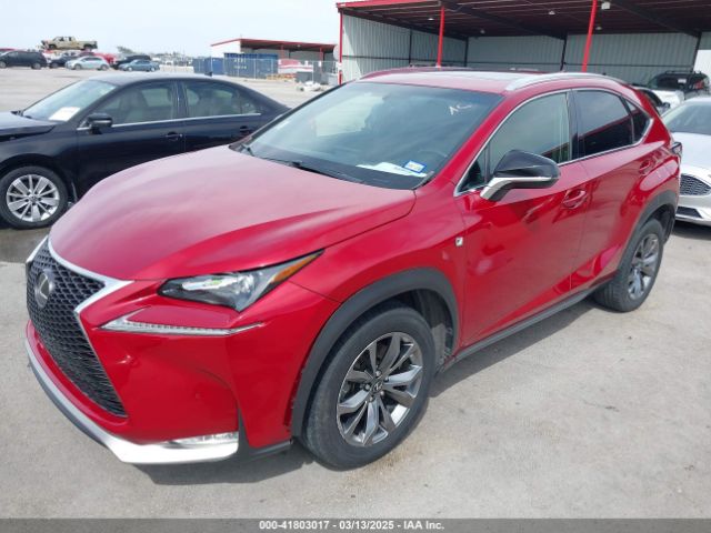 JTJYARBZ4F2014171 Lexus Nx 200t F Sport