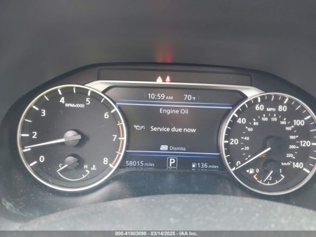 1N4BL4CV8NN314610 Nissan Altima Sr Fwd
