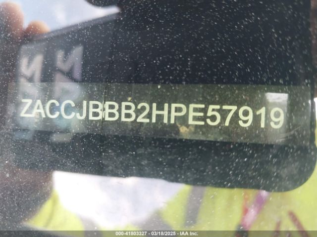 ZACCJBBB2HPE57919 Jeep Renegade Latitude 4x4