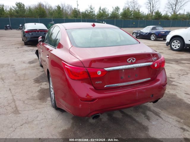 JN1BV7AR4EM702549 Infiniti Q50 Premium