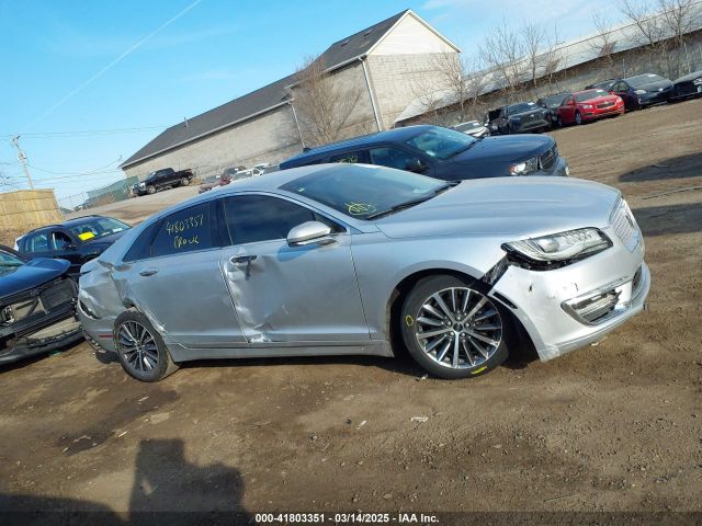 3LN6L5A96HR650552 Lincoln Mkz Premiere