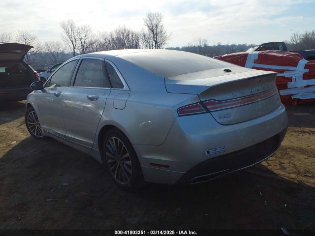 3LN6L5A96HR650552 Lincoln Mkz Premiere