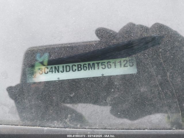 3C4NJDCB6MT561125 Jeep Compass Limited 4x4