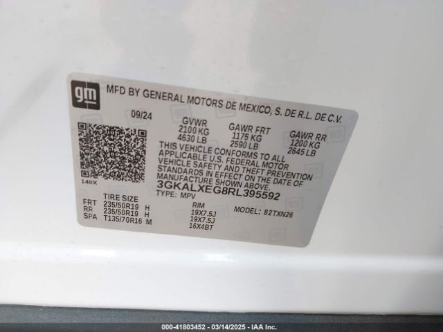 2024 GMC TERRAIN 3GKALXEG8RL395592 Photo 8