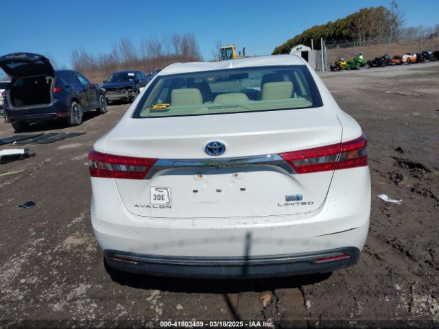 4T1BD1EB1HU057319 Toyota Avalon Hybrid Limited