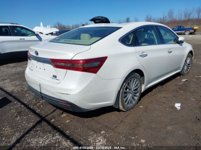 4T1BD1EB1HU057319 Toyota Avalon Hybrid Limited