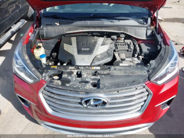 KM8SM4HF7HU168425 Hyundai Santa Fe Se