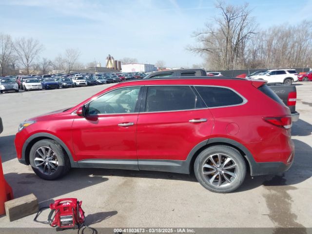 KM8SM4HF7HU168425 Hyundai Santa Fe Se
