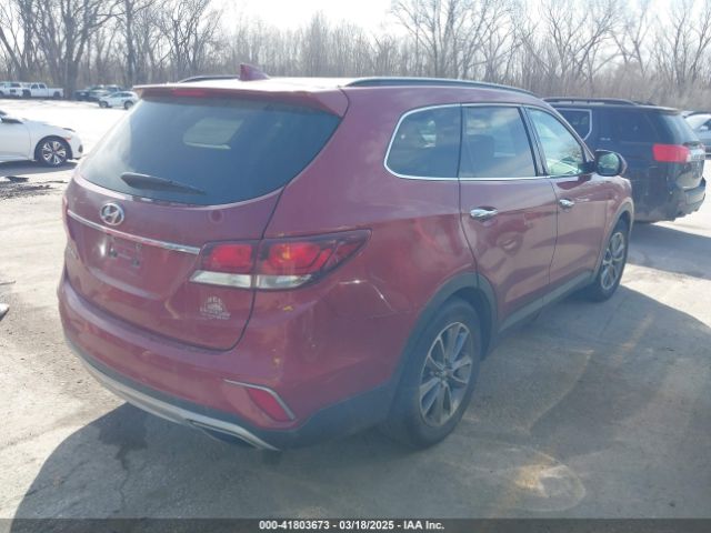 KM8SM4HF7HU168425 Hyundai Santa Fe Se