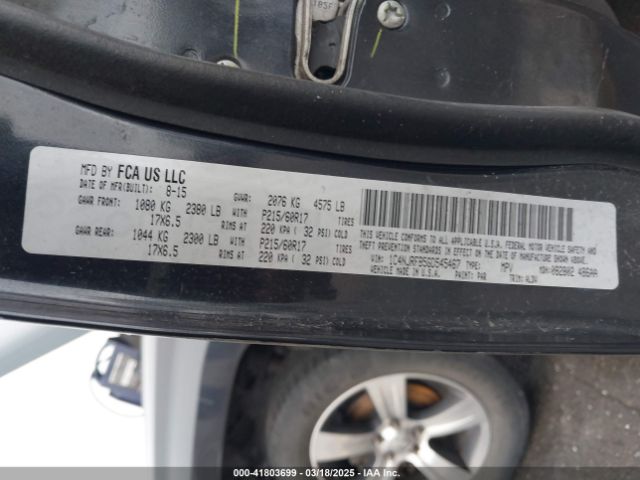 1C4NJRFB5GD545467 Jeep Patriot High Altitude Edition