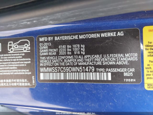 2013 MINI PACEMAN WMWSS7C59DWN51479 Photo 8