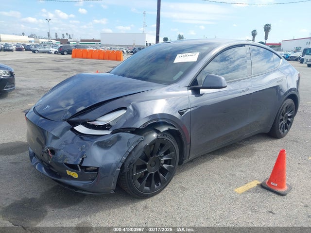 2022 TESLA MODEL Y 7SAYGDEE7NF431098 Photo 1