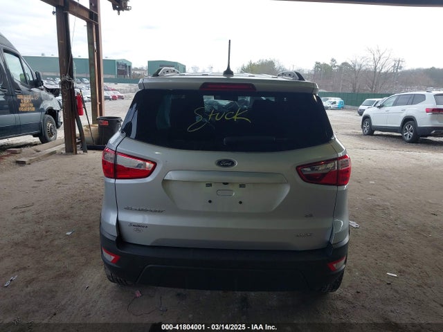 MAJ6S3GL6NC468395 Ford Ecosport Se