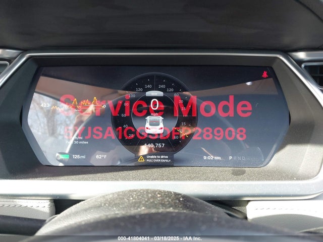 2013 TESLA MODEL S 5YJSA1CG3DFP28908 Photo 6