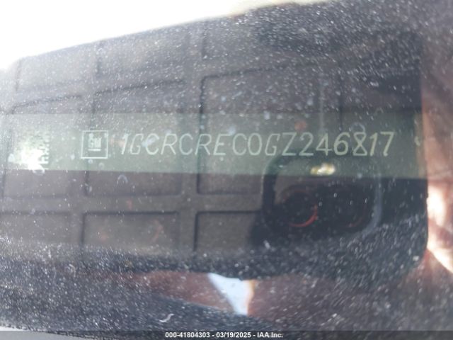 1GCRCREC0GZ246817 Chevrolet Silverado 1500 1lt
