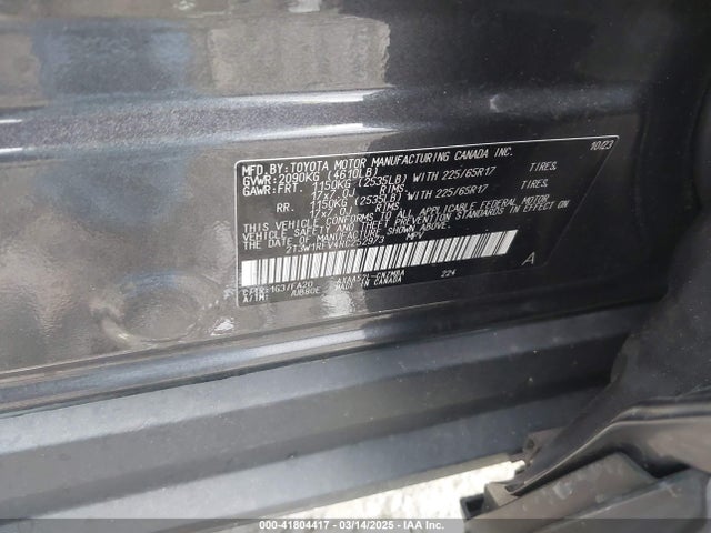 2T3W1RFV4RC252973 Toyota Rav4 Xle