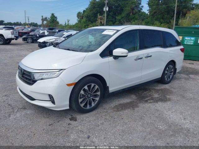 2021 HONDA ODYSSEY 5FNRL6H73MB032340 Photo 1