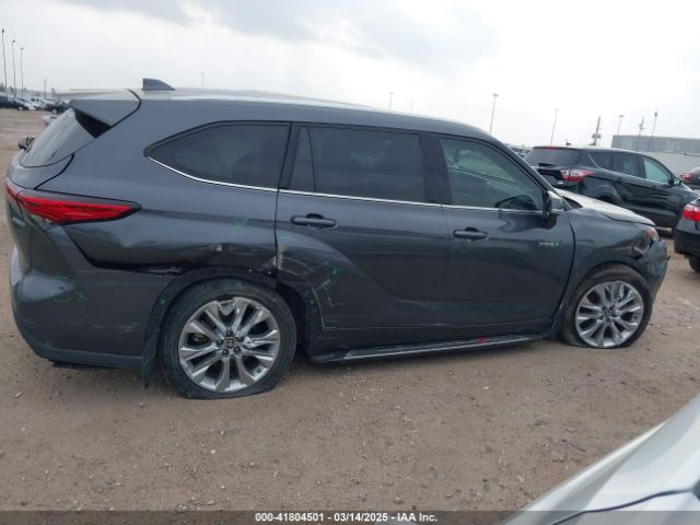 5TDYARAH0MS505144 Toyota Highlander Hybrid Limited
