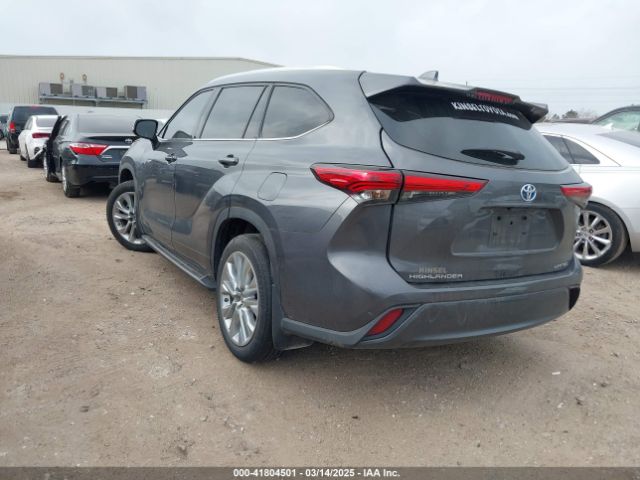 5TDYARAH0MS505144 Toyota Highlander Hybrid Limited
