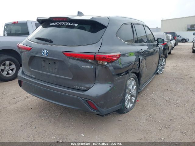5TDYARAH0MS505144 Toyota Highlander Hybrid Limited