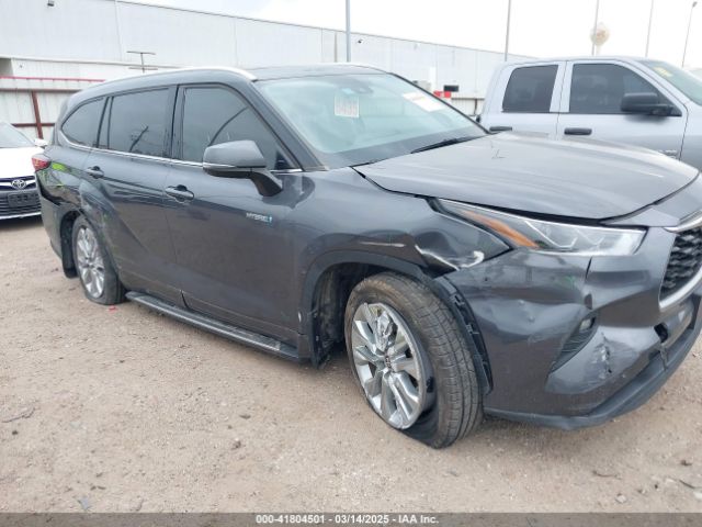 5TDYARAH0MS505144 Toyota Highlander Hybrid Limited