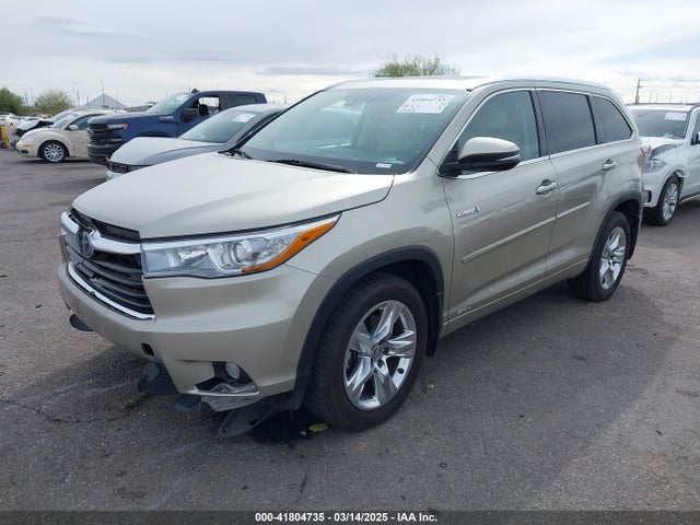 5TDDCRFH0GS015485 Toyota Highlander Hybrid Limited Platinum V6