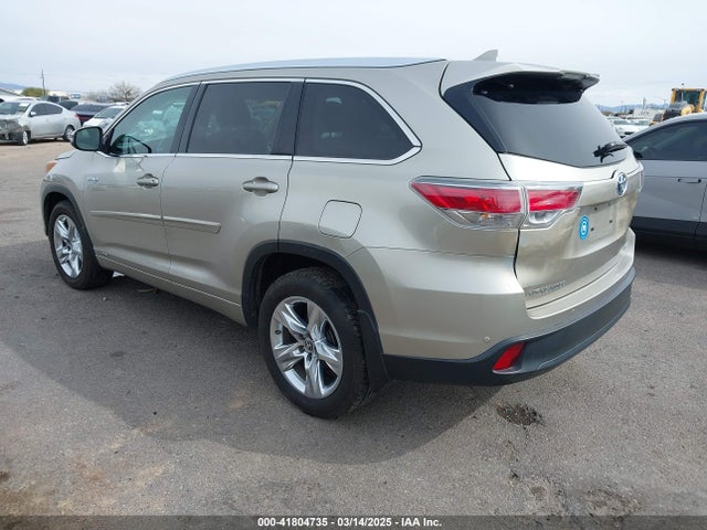 5TDDCRFH0GS015485 Toyota Highlander Hybrid Limited Platinum V6