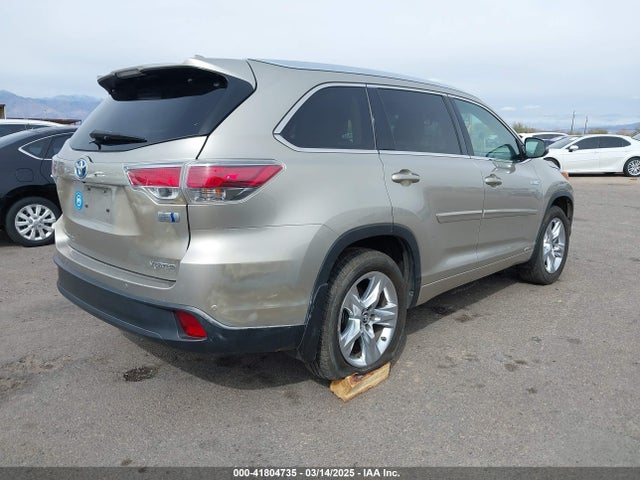 5TDDCRFH0GS015485 Toyota Highlander Hybrid Limited Platinum V6
