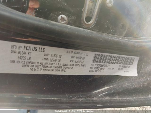 1C3CDFBB8FD276371 Dodge DART SXT