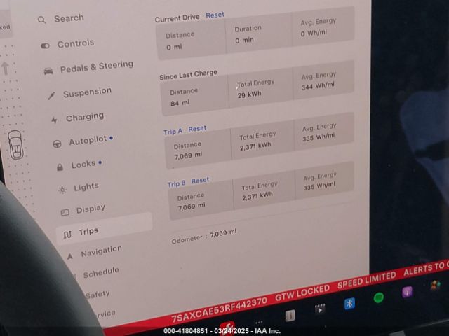 2024 TESLA MODEL X 7SAXCAE53RF442370 Photo 6