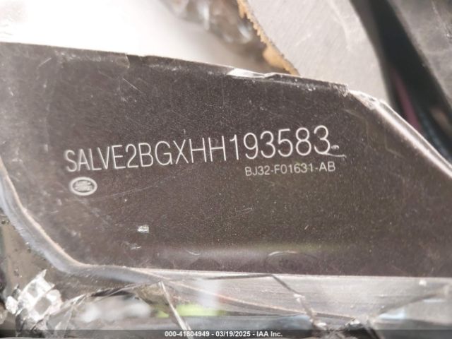 2017 LAND ROVER RANGE ROVER EVOQUE SALVE2BGXHH193583 Photo 8