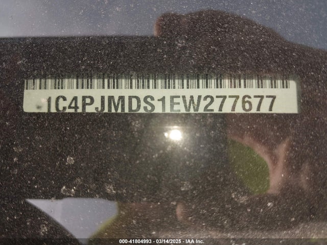 1C4PJMDS1EW277677 Jeep Cherokee Limited