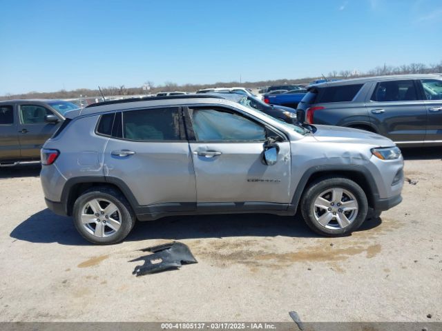 3C4NJCBB9NT192421 Jeep Compass Latitude Fwd