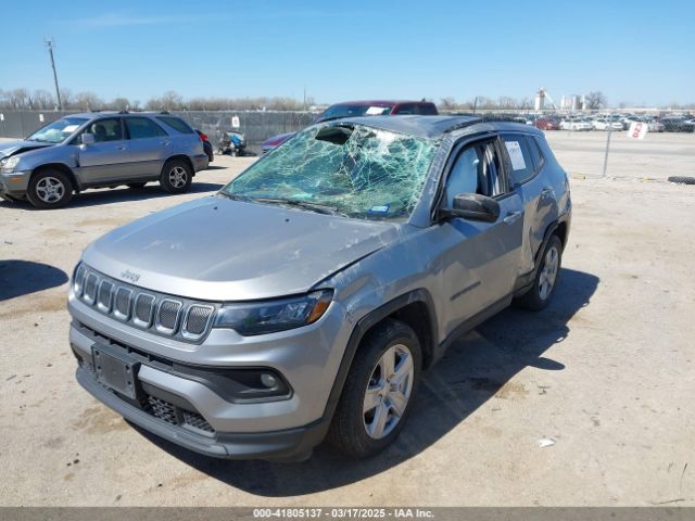 3C4NJCBB9NT192421 Jeep Compass Latitude Fwd