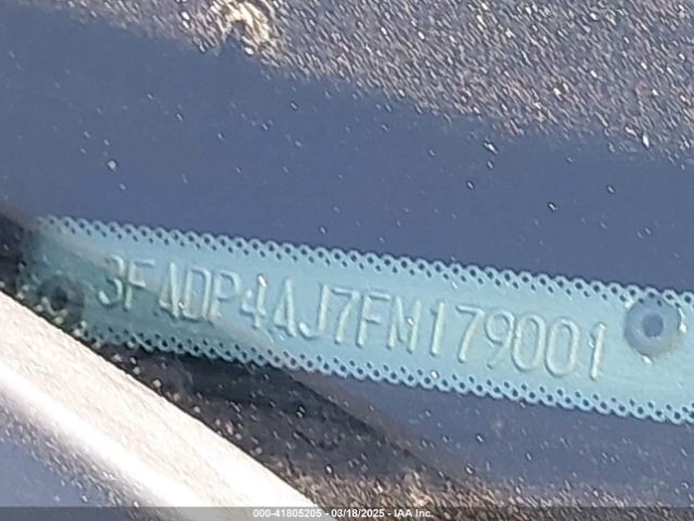 3FADP4AJ7FM179001 Ford FIESTA S