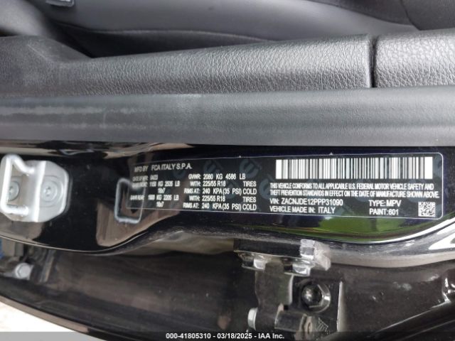 ZACNJDE12PPP31090 Jeep Renegade Altitude 4x4