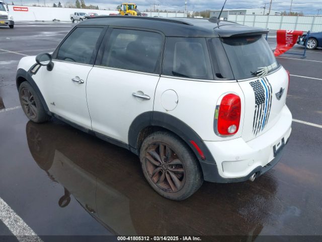 2011 MINI COOPER S COUNTRYMAN WMWZC5C50BWL53497 Photo 2