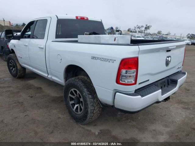 3C6UR5DL5PG650271 RAM 2500 Big Horn  4x4 6'4 Box