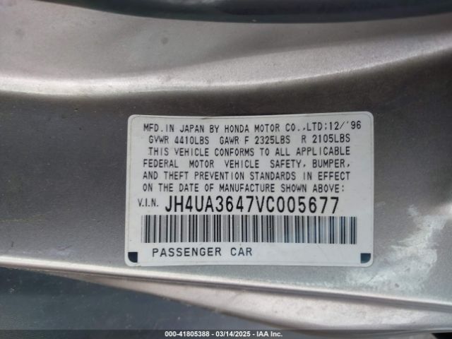 1997 ACURA TL JH4UA3647VC005677 Photo 8