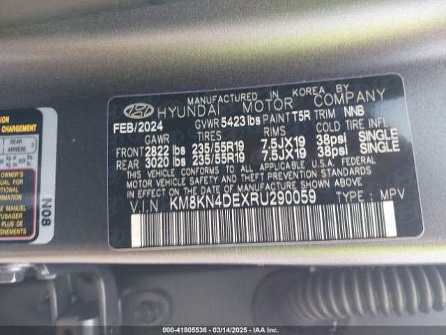 2024 HYUNDAI IONIQ 5 KM8KN4DEXRU290059 Photo 8