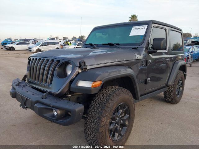 2022 JEEP WRANGLER 1C4GJXAGXNW258207 Photo 1