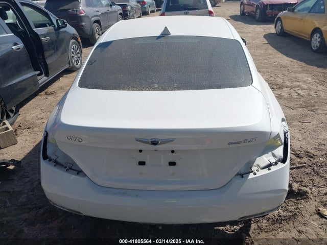 KMTG54LE7KU035128 Genesis G70 3.3t Advanced