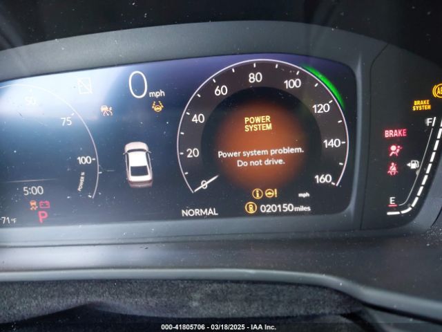 1HGCY2F6XPA051623 Honda Accord Hybrid Ex-l