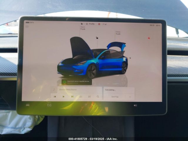 5YJ3E1EA3NF165054 Tesla Model 3 Rear-wheel Drive
