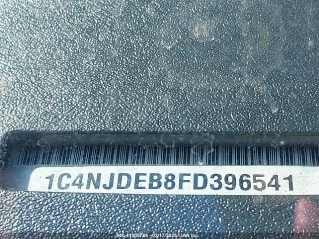 1C4NJDEB8FD396541 Jeep Compass High Altitude Edition