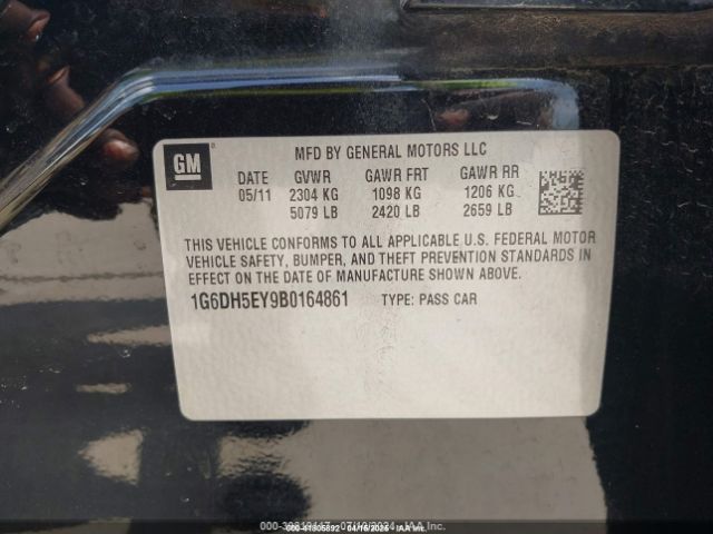 2011 CADILLAC CTS 1G6DH5EY9B0164861 Photo 8